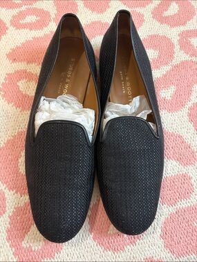 Stubbs & Wooten Raffia Shoes